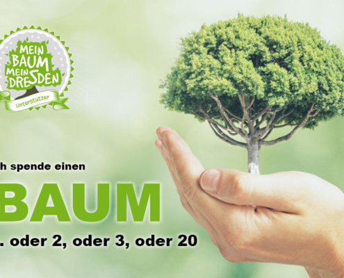 Ich spende einen Baum