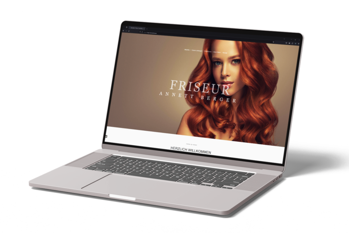 Erstellung einer moderner Website - Friseur Annett Berger